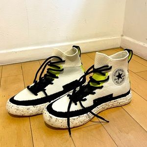 Converse Chuck Taylor All Star Crater Knit Hi Egret Canvas - Women 7.5